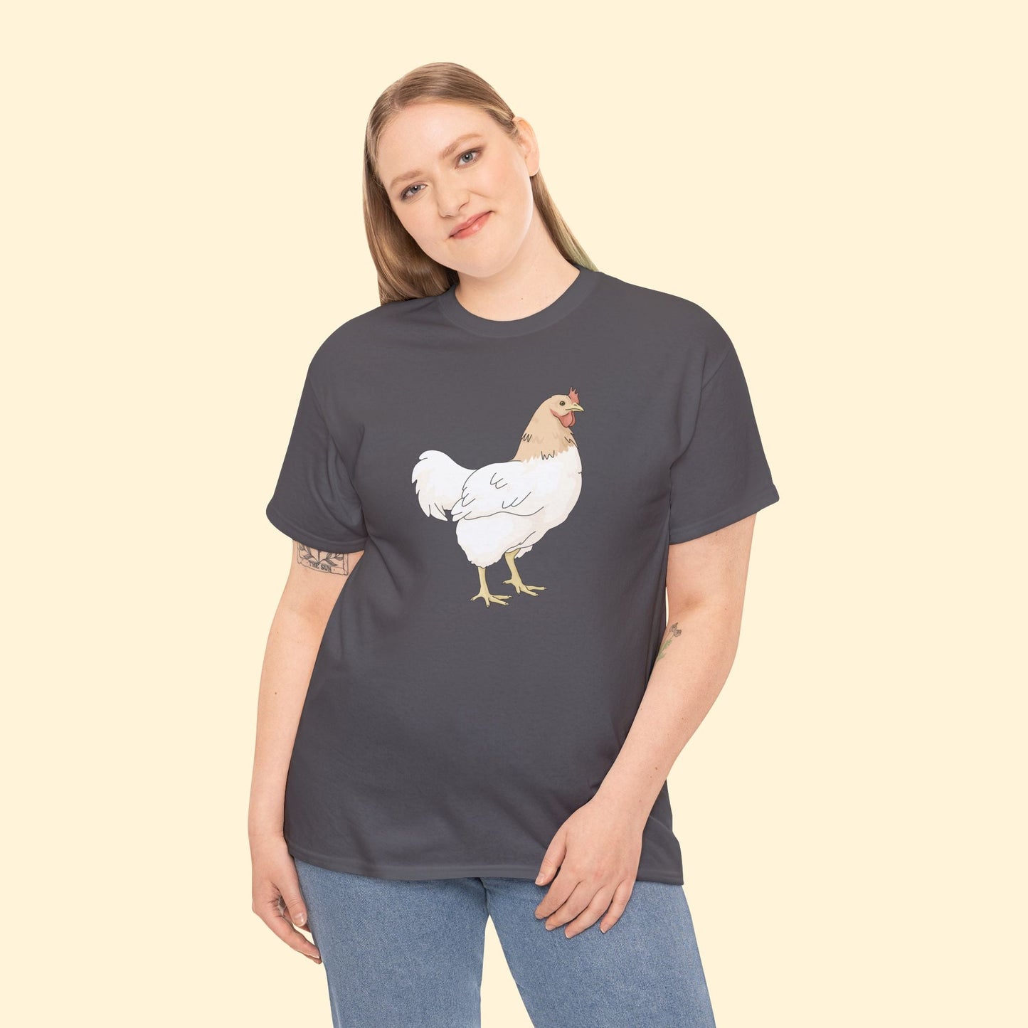 Chicken | Unisex T-shirt - Detezi Designs - 20802581338435223402