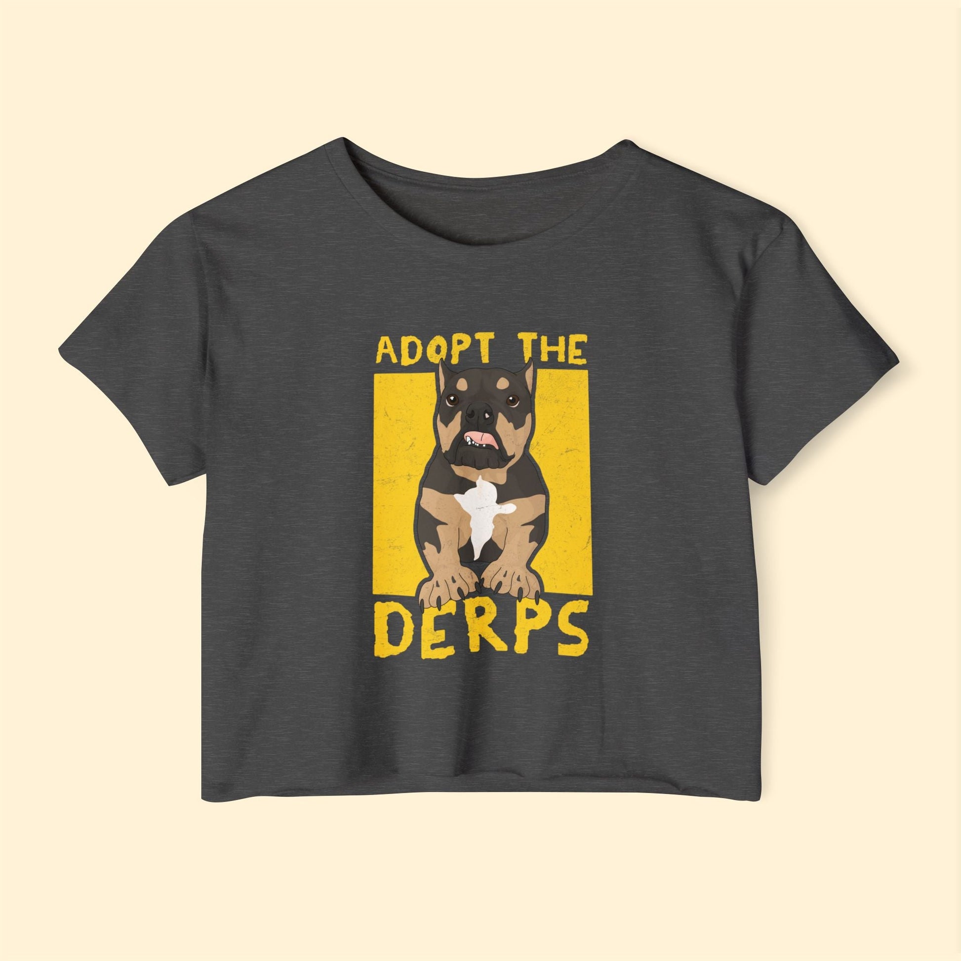 Chickpea | FUNDRAISER for Road Dogs | Women's Festival Crop Top - Detezi Designs - 14449135435728946947