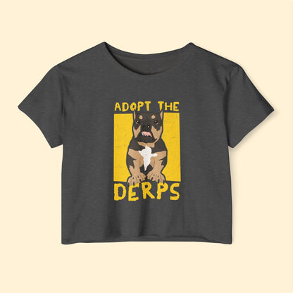 Chickpea | FUNDRAISER for Road Dogs | Women's Festival Crop Top - Detezi Designs - 14449135435728946947