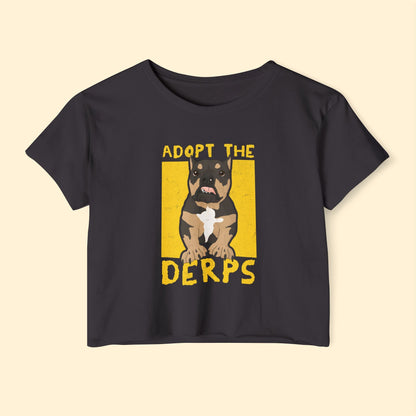 Chickpea | FUNDRAISER for Road Dogs | Women's Festival Crop Top - Detezi Designs - 14719324021270622497