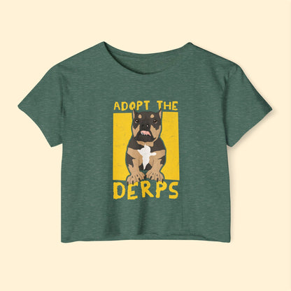 Chickpea | FUNDRAISER for Road Dogs | Women's Festival Crop Top - Detezi Designs - 17852344482943206329