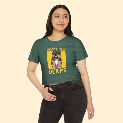 Chickpea | FUNDRAISER for Road Dogs | Women's Festival Crop Top - Detezi Designs - 71451064773763729948