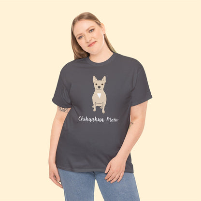 Chihuahua Mom | Unisex T-shirt - Detezi Designs-21432225238404181294