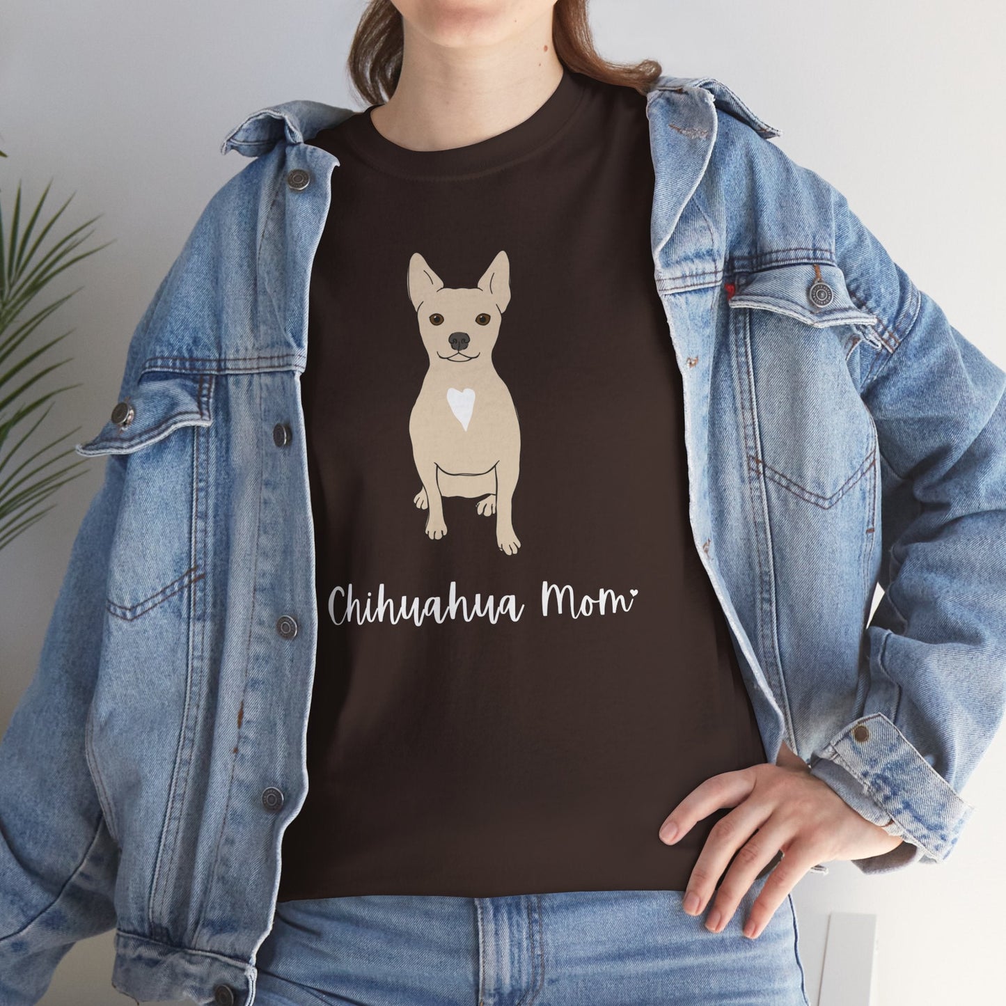 Chihuahua Mom | Unisex T-shirt - Detezi Designs-21432225238404181294