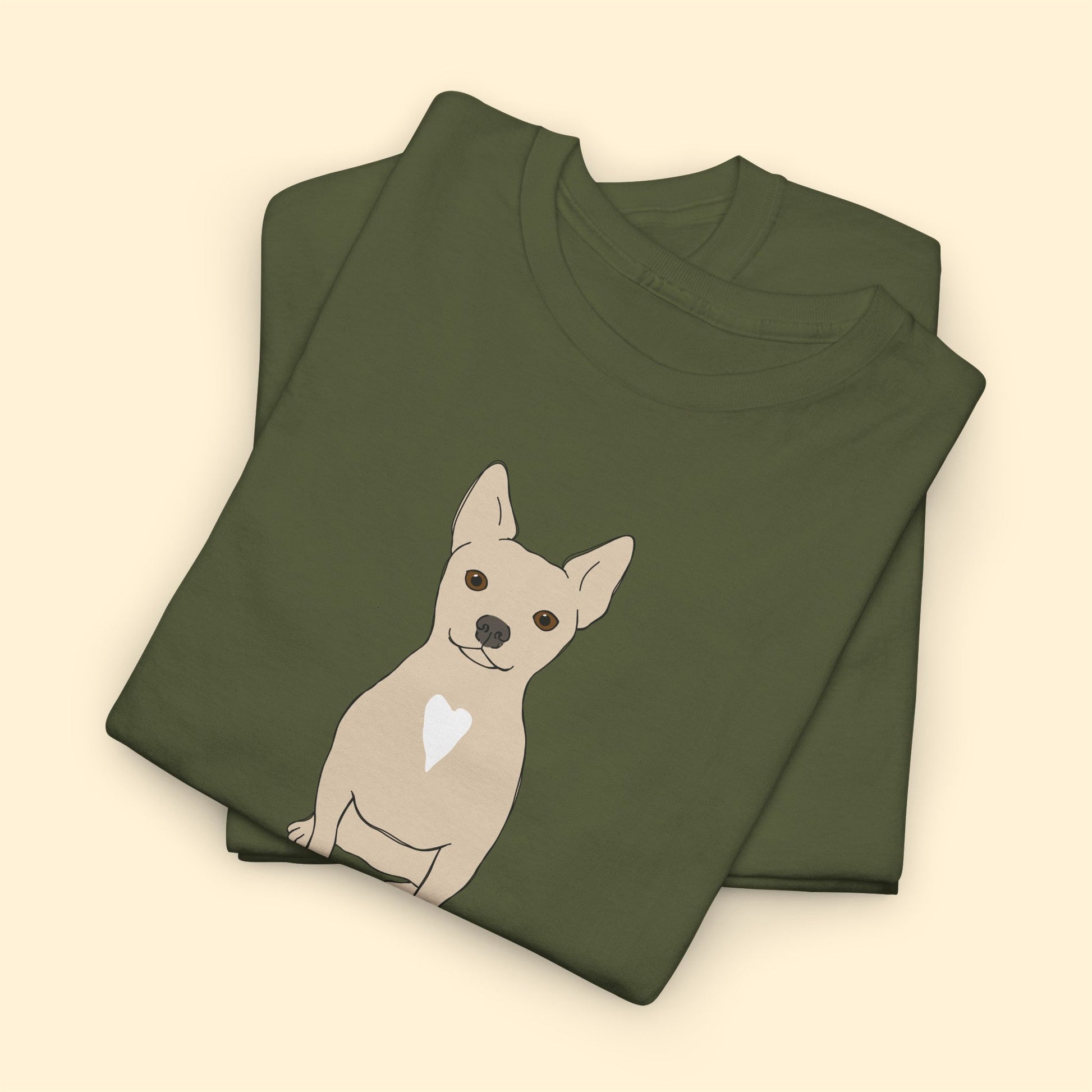 Chihuahua Mom | Unisex T-shirt - Detezi Designs-21432225238404181294