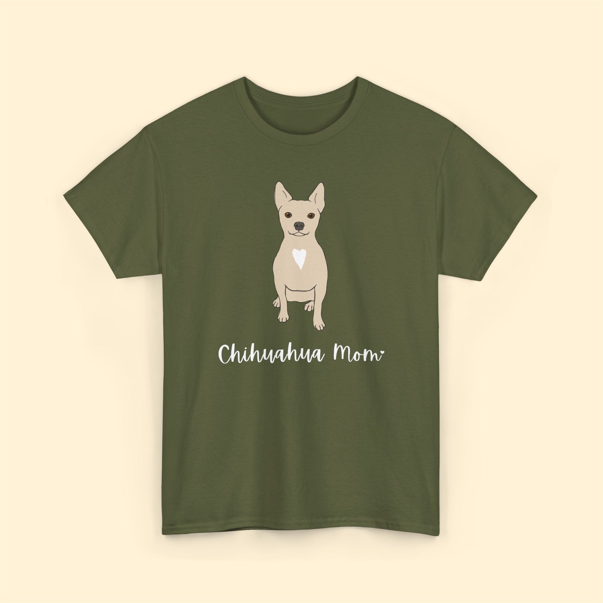 Chihuahua Mom | Unisex T-shirt - Detezi Designs-32487260047152317558