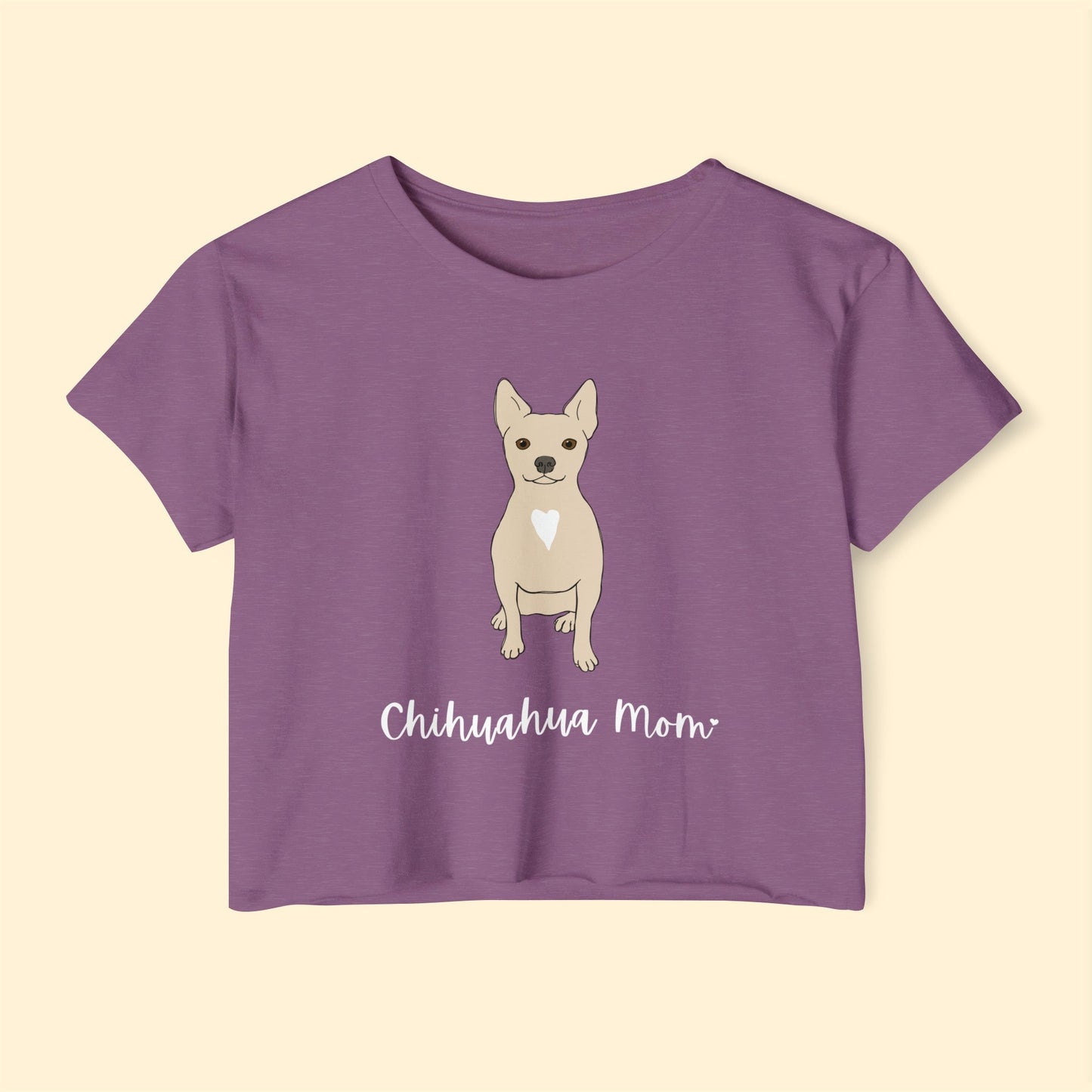 Chihuahua Mom | Women's Festival Crop Top - Detezi Designs-30230285293611482646