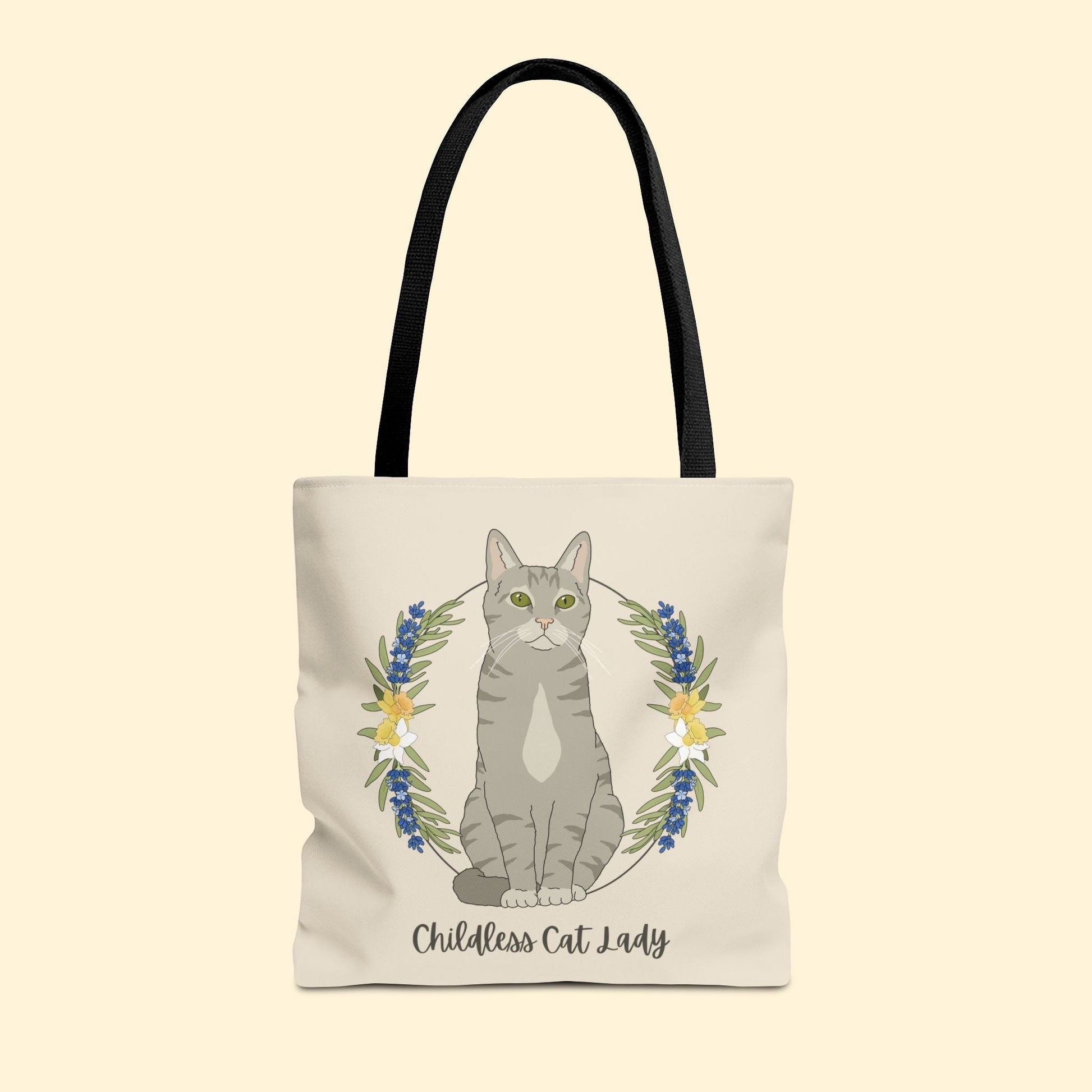 Childless Cat Lady | Tote Bag - Detezi Designs - 17799814568225809643