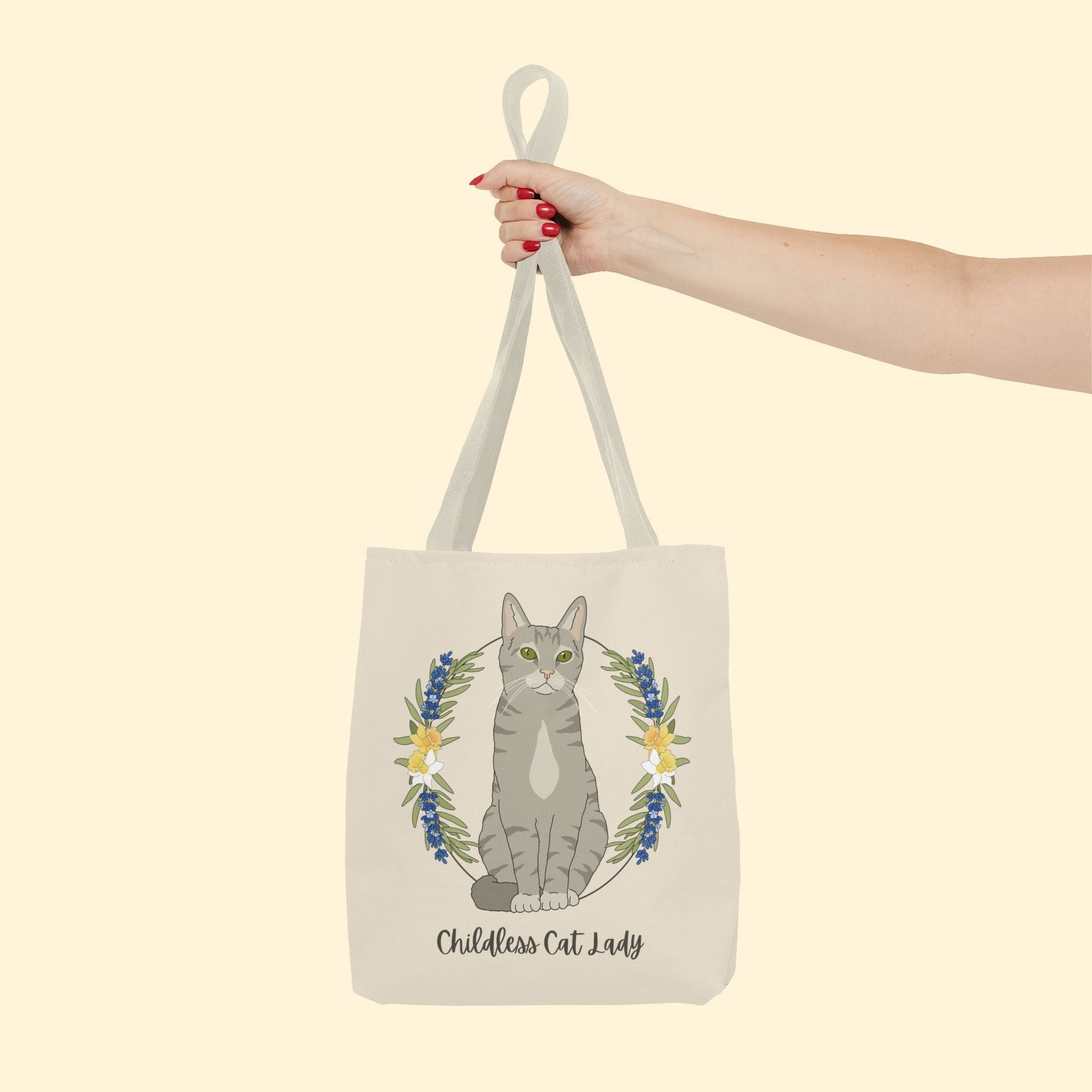 Childless Cat Lady | Tote Bag - Detezi Designs - 25611165181827233387