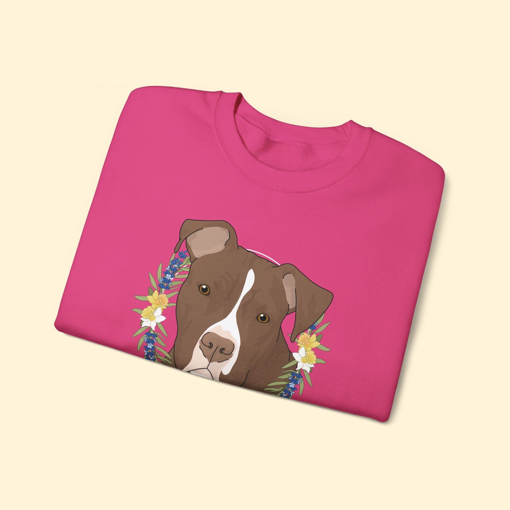 Childless Dog Lady | Crewneck Sweatshirt - Detezi Designs - 18090243848043336349