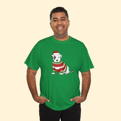 Christmas Puppy | T-shirt - Detezi Designs - 19892790451260677790