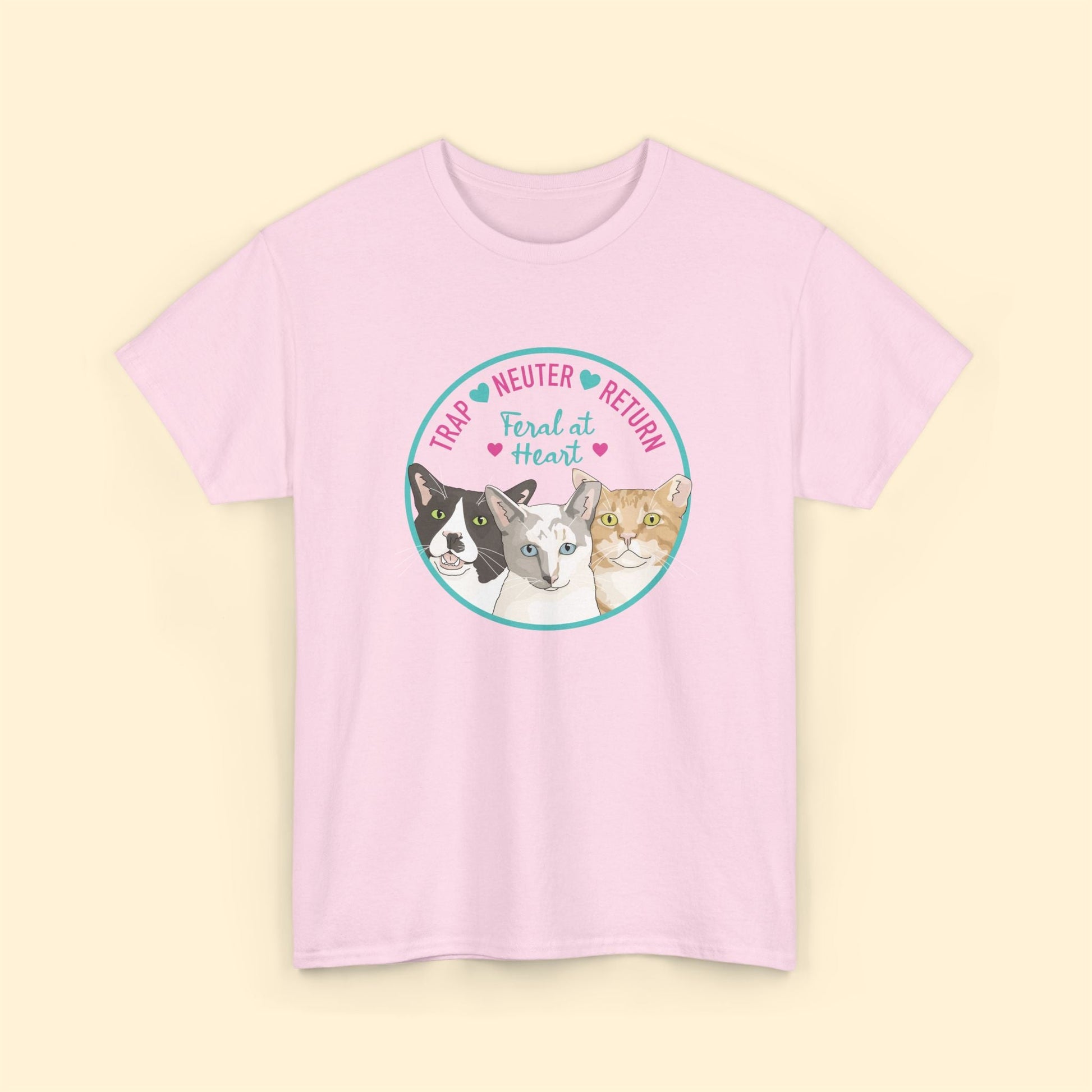 Circle of Kitties | FUNDRAISER for Feral At Heart | T-shirt - Detezi Designs - 43246894653907242844