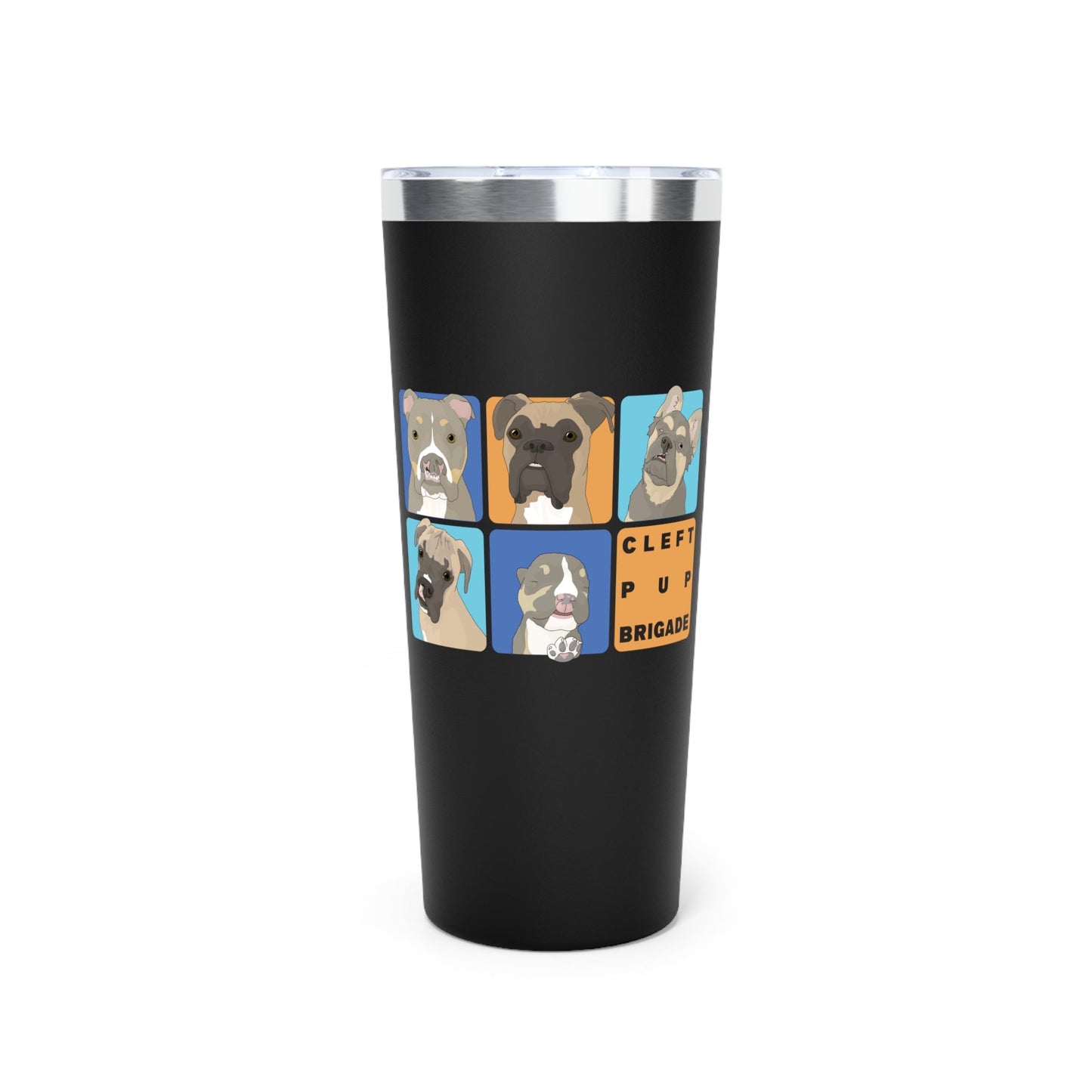 Cleft Pup Brigade | FUNDRAISER | Tumbler - Detezi Designs - 41028108657470087320