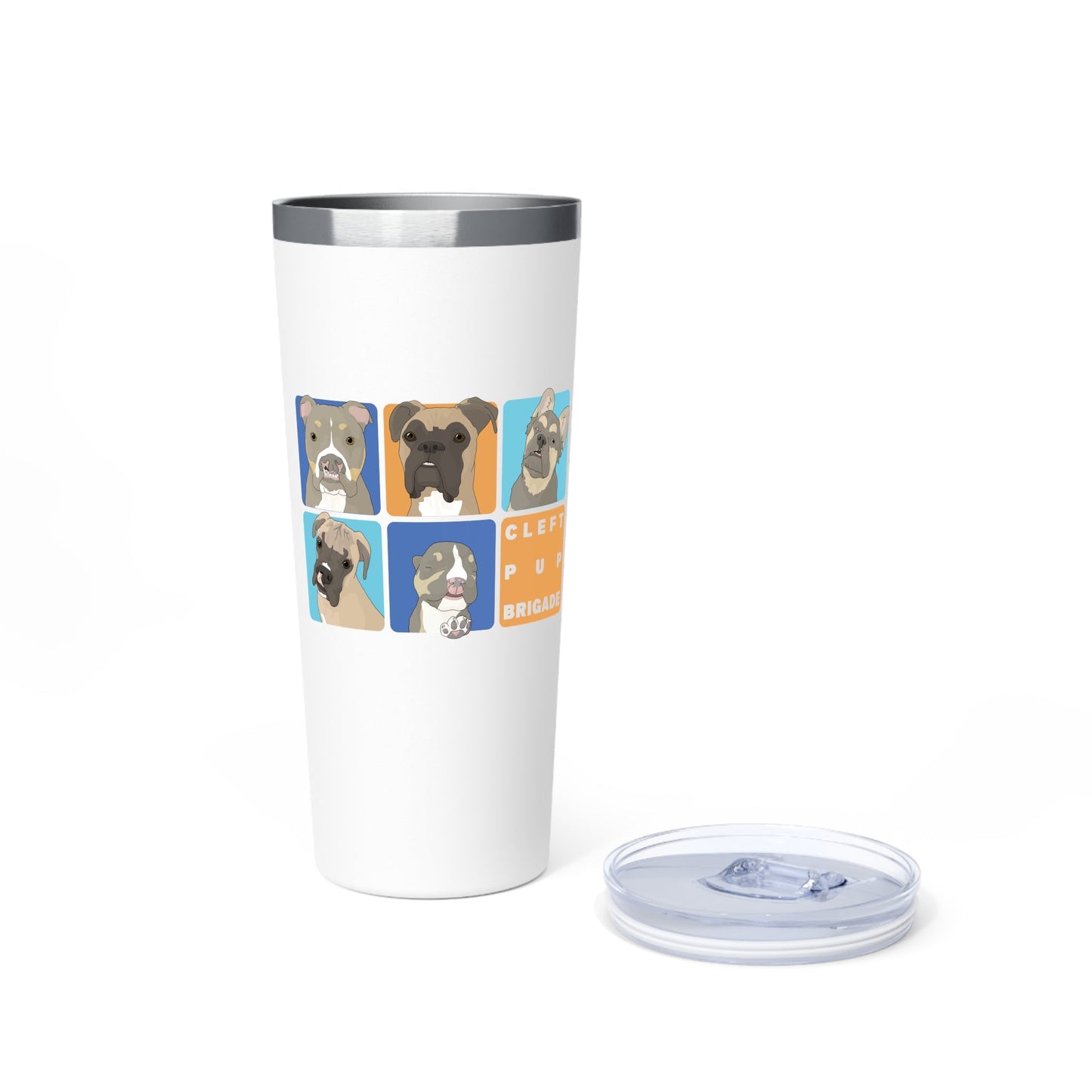 Cleft Pup Brigade | FUNDRAISER | Tumbler - Detezi Designs - 41028108657470087320