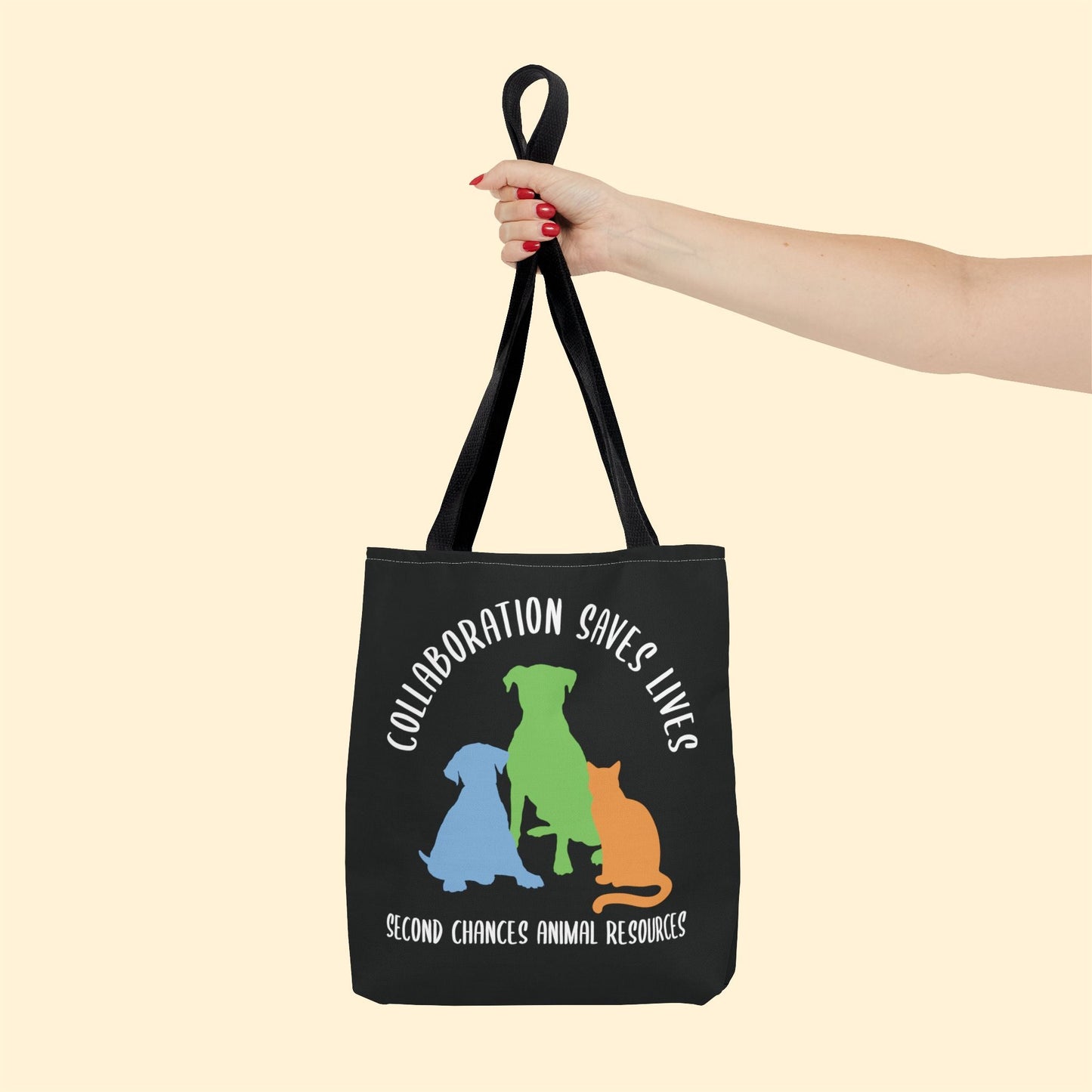 Collaboration Saves Lives | FUNDRAISER for SCAR | Tote Bag - Detezi Designs - 23815767421282998471