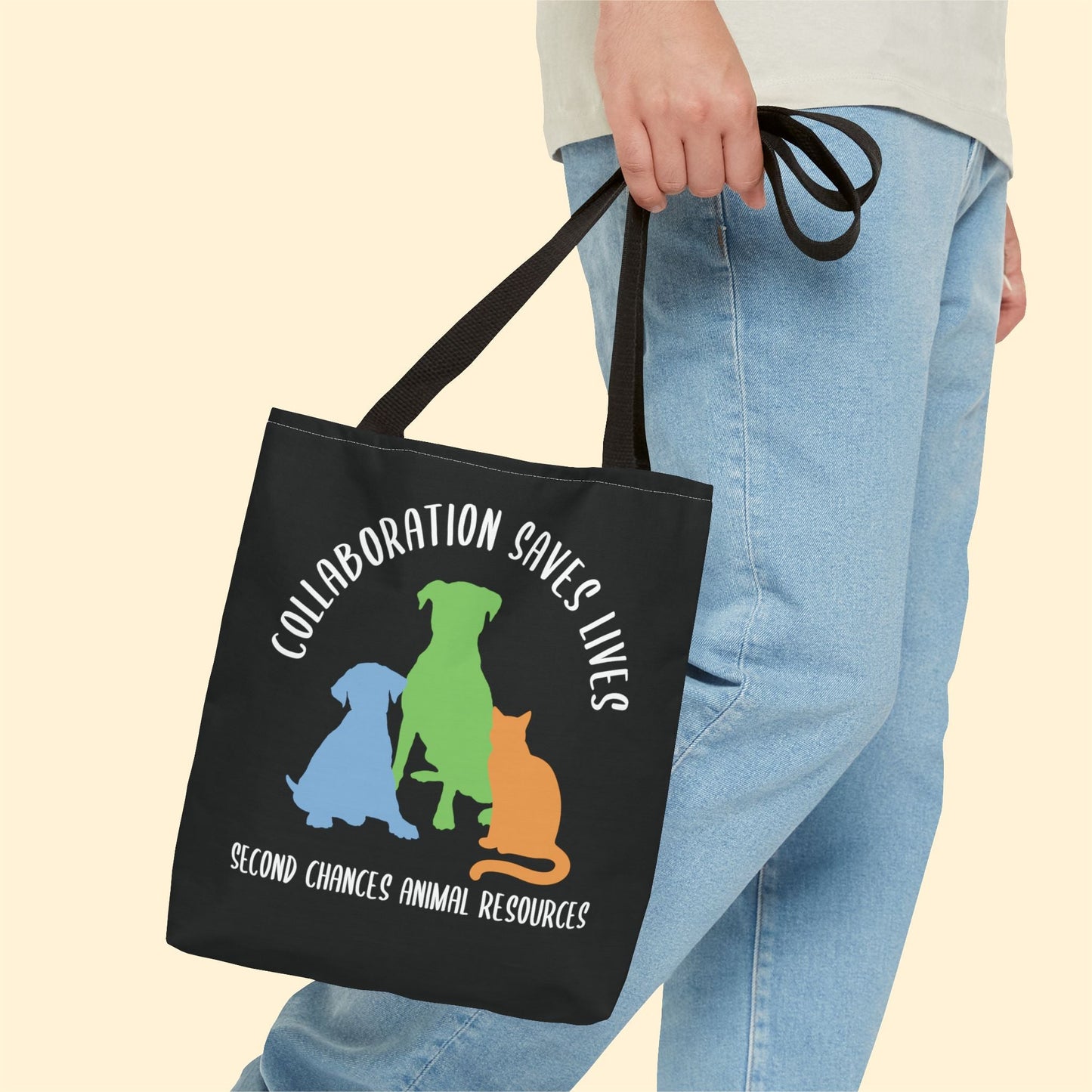 Collaboration Saves Lives | FUNDRAISER for SCAR | Tote Bag - Detezi Designs - 23815767421282998471