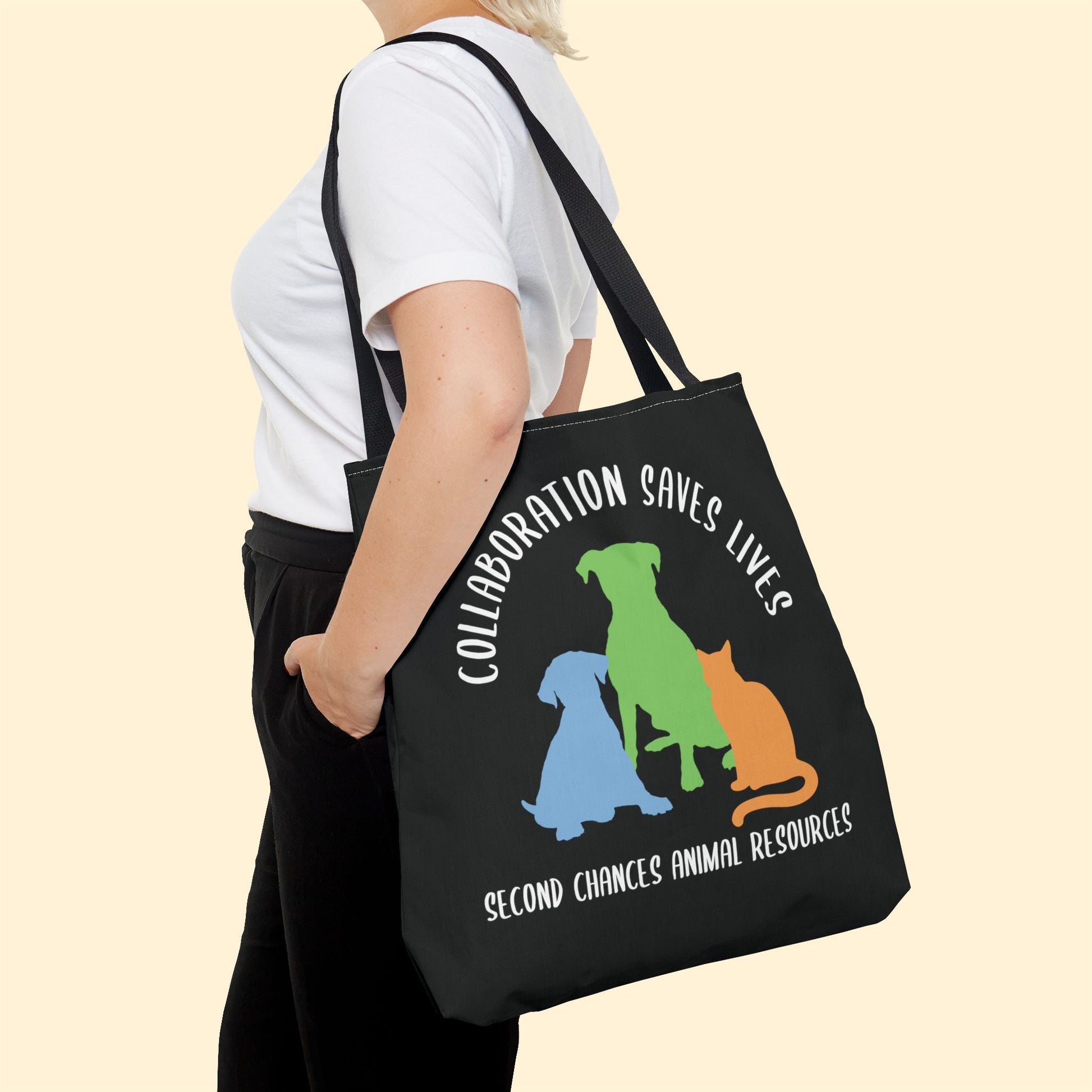 Collaboration Saves Lives | FUNDRAISER for SCAR | Tote Bag - Detezi Designs - 23815767421282998471