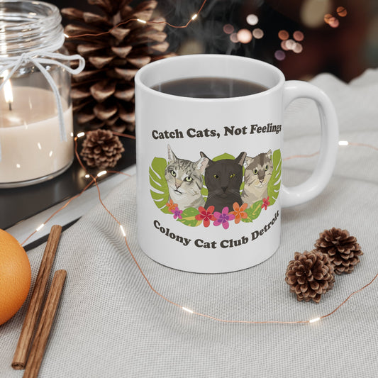 Colony Cat Club Detroit | FUNDRAISER | Mug - Detezi Designs - 27473285884401076584