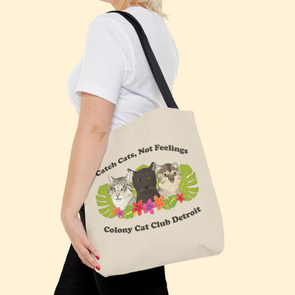 Colony Cat Club Detroit | FUNDRAISER | Tote Bag - Detezi Designs - 21773416329791254917