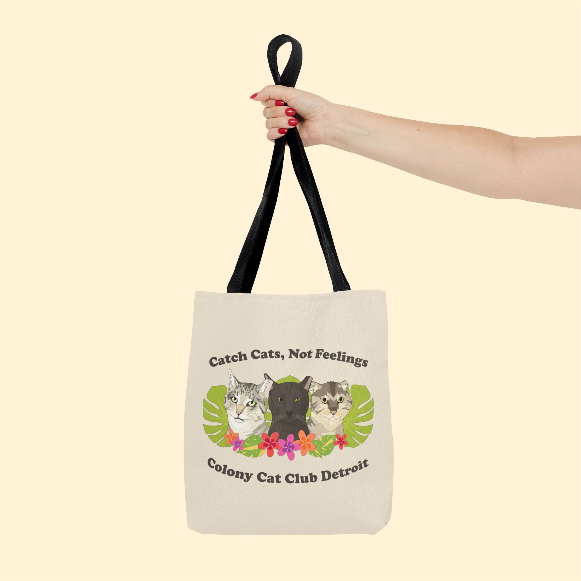 Colony Cat Club Detroit | FUNDRAISER | Tote Bag - Detezi Designs - 21773416329791254917