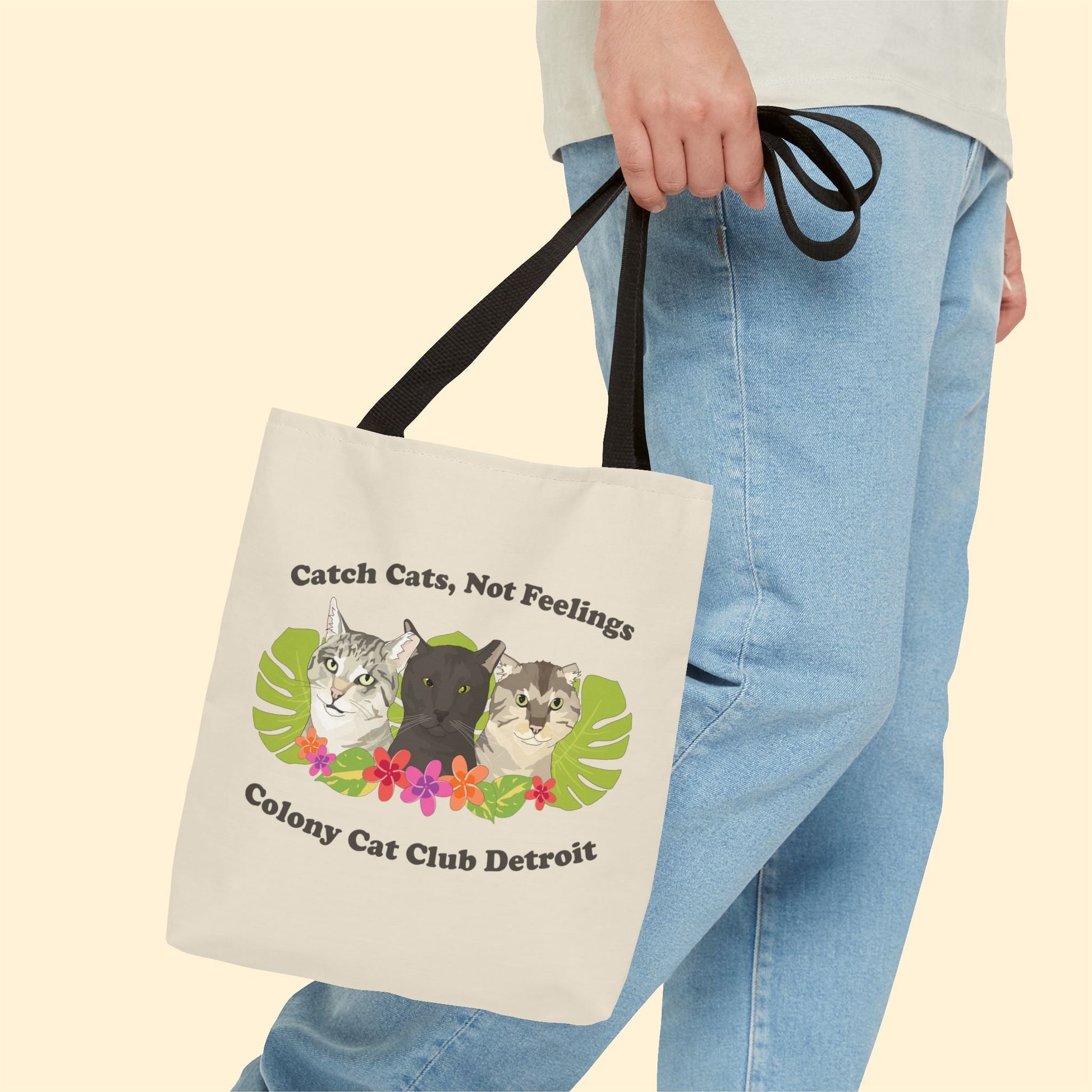 Colony Cat Club Detroit | FUNDRAISER | Tote Bag - Detezi Designs - 21773416329791254917