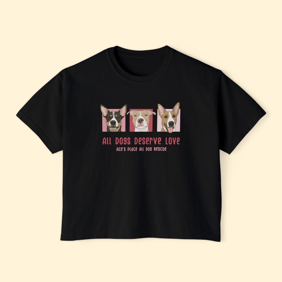Comfort Colors Boxy Tee | FUNDRAISER | Ace's Place All Dog Rescue - Detezi Designs-33222511848124361944