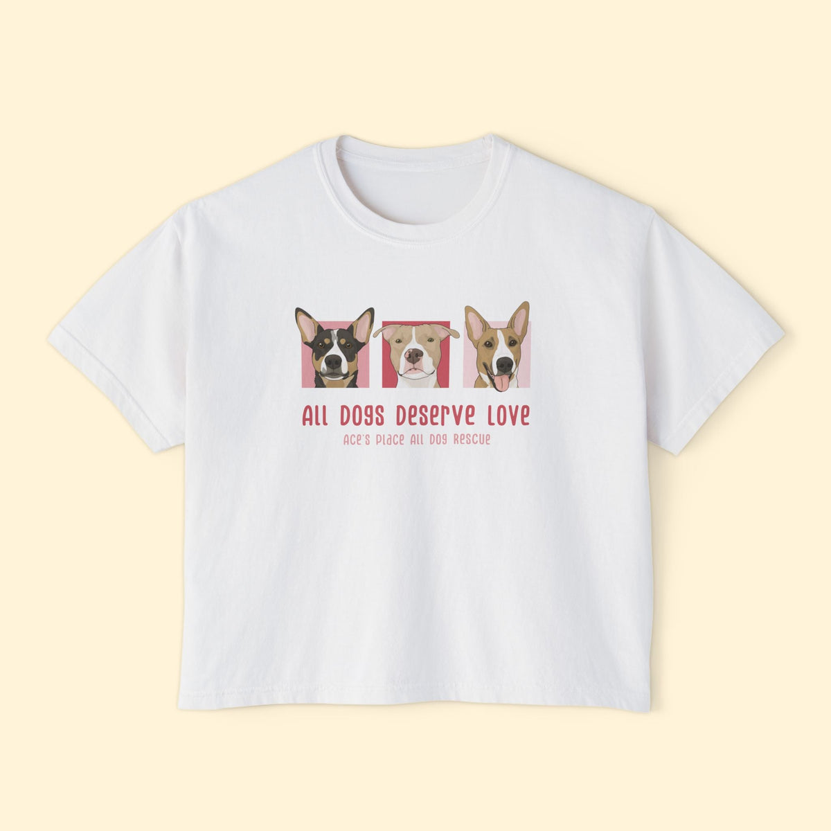 Comfort Colors Boxy Tee | FUNDRAISER | Ace's Place All Dog Rescue - Detezi Designs-63457302305613784930
