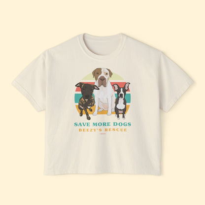 Comfort Colors Boxy Tee | FUNDRAISER | Beezy's Rescue - Detezi Designs - 31180731057676703216