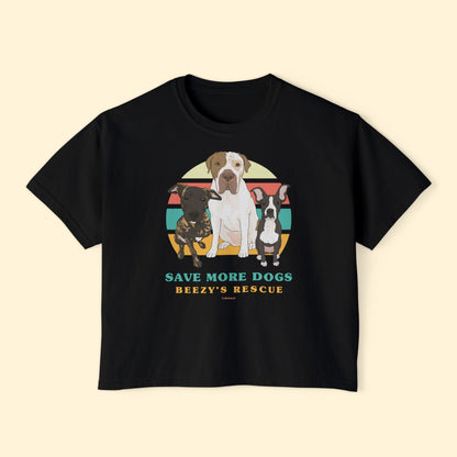 Comfort Colors Boxy Tee | FUNDRAISER | Beezy's Rescue - Detezi Designs - 61197793606255638291