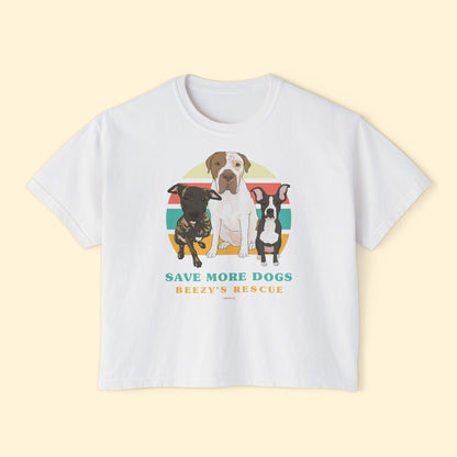 Comfort Colors Boxy Tee | FUNDRAISER | Beezy's Rescue - Detezi Designs - 72792459220497355193