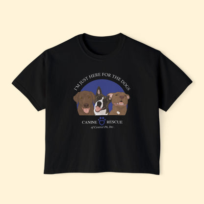 Comfort Colors Boxy Tee | FUNDRAISER | Canine Rescue of Central PA - Detezi Designs - 23620595833495413182