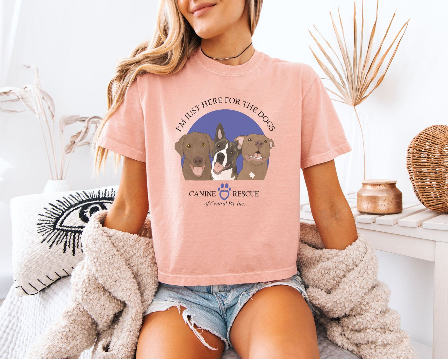 Comfort Colors Boxy Tee | FUNDRAISER | Canine Rescue of Central PA - Detezi Designs - 26215187880841435341