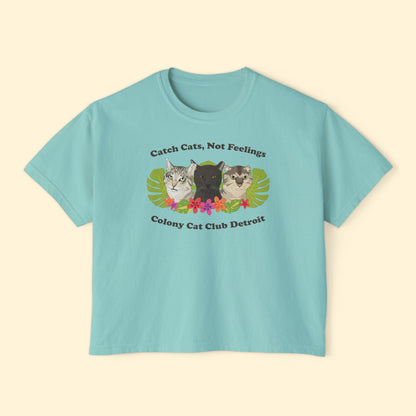 Comfort Colors Boxy Tee | FUNDRAISER | Colony Cat Club - Detezi Designs - 14246993126760627084