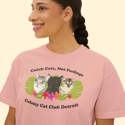 Comfort Colors Boxy Tee | FUNDRAISER | Colony Cat Club - Detezi Designs - 74336006913251264163