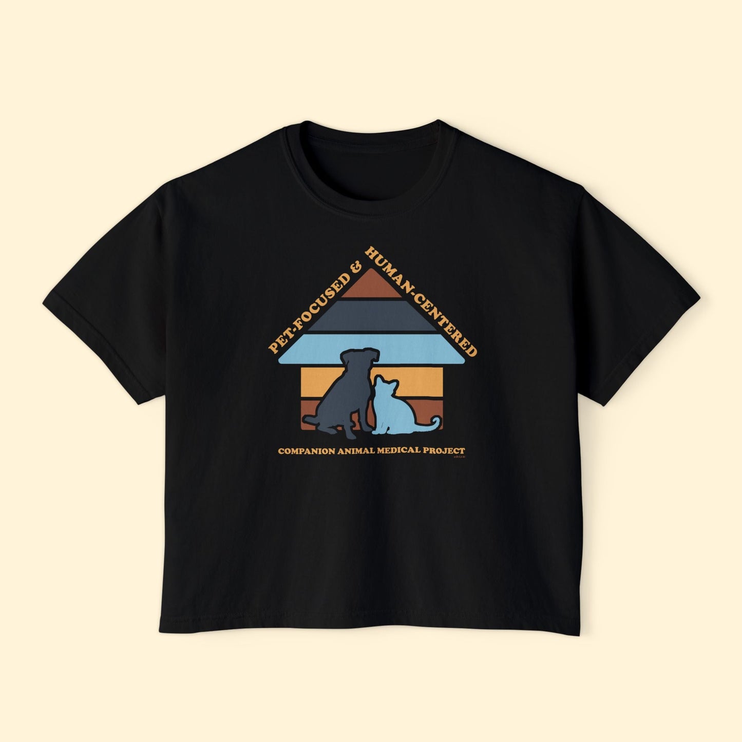Comfort Colors Boxy Tee | FUNDRAISER | Companion Animal Medical Project - Detezi Designs - 12002764948923838686