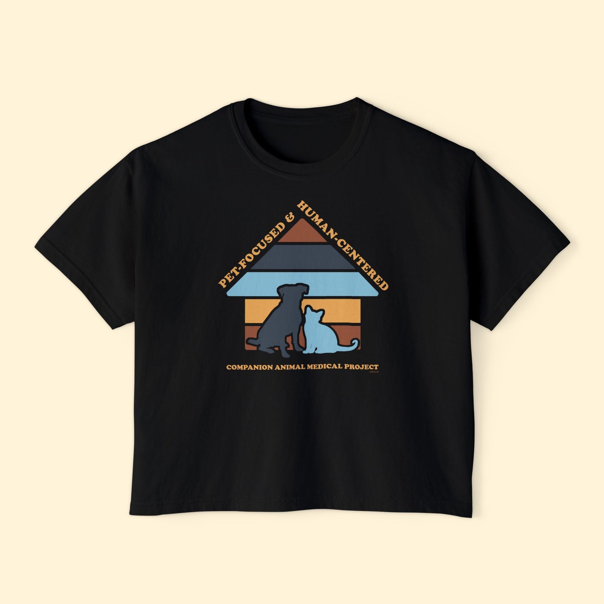 Comfort Colors Boxy Tee | FUNDRAISER | Companion Animal Medical Project - Detezi Designs - 12002764948923838686