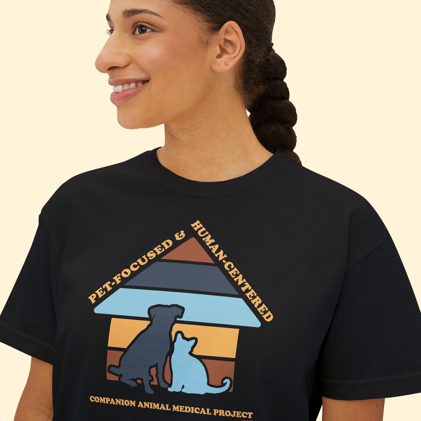 Comfort Colors Boxy Tee | FUNDRAISER | Companion Animal Medical Project - Detezi Designs - 12002764948923838686