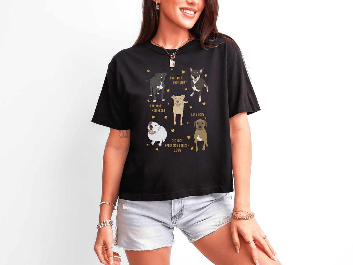 Comfort Colors Boxy Tee | FUNDRAISER | Dog Aide | Operation Freedom 2026 - Detezi Designs-32399236607665865847