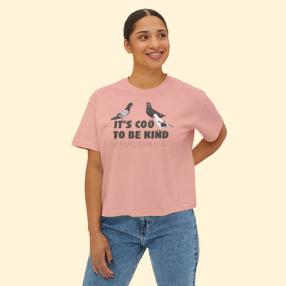 Comfort Colors Boxy Tee | FUNDRAISER | Great Lakes Pigeon Rescue - Detezi Designs - 12359689001991598341