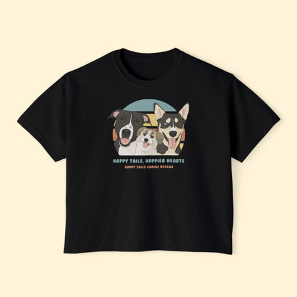 Comfort Colors Boxy Tee | FUNDRAISER | Happy Tails Canine Rescue - Detezi Designs-27980196881331769203