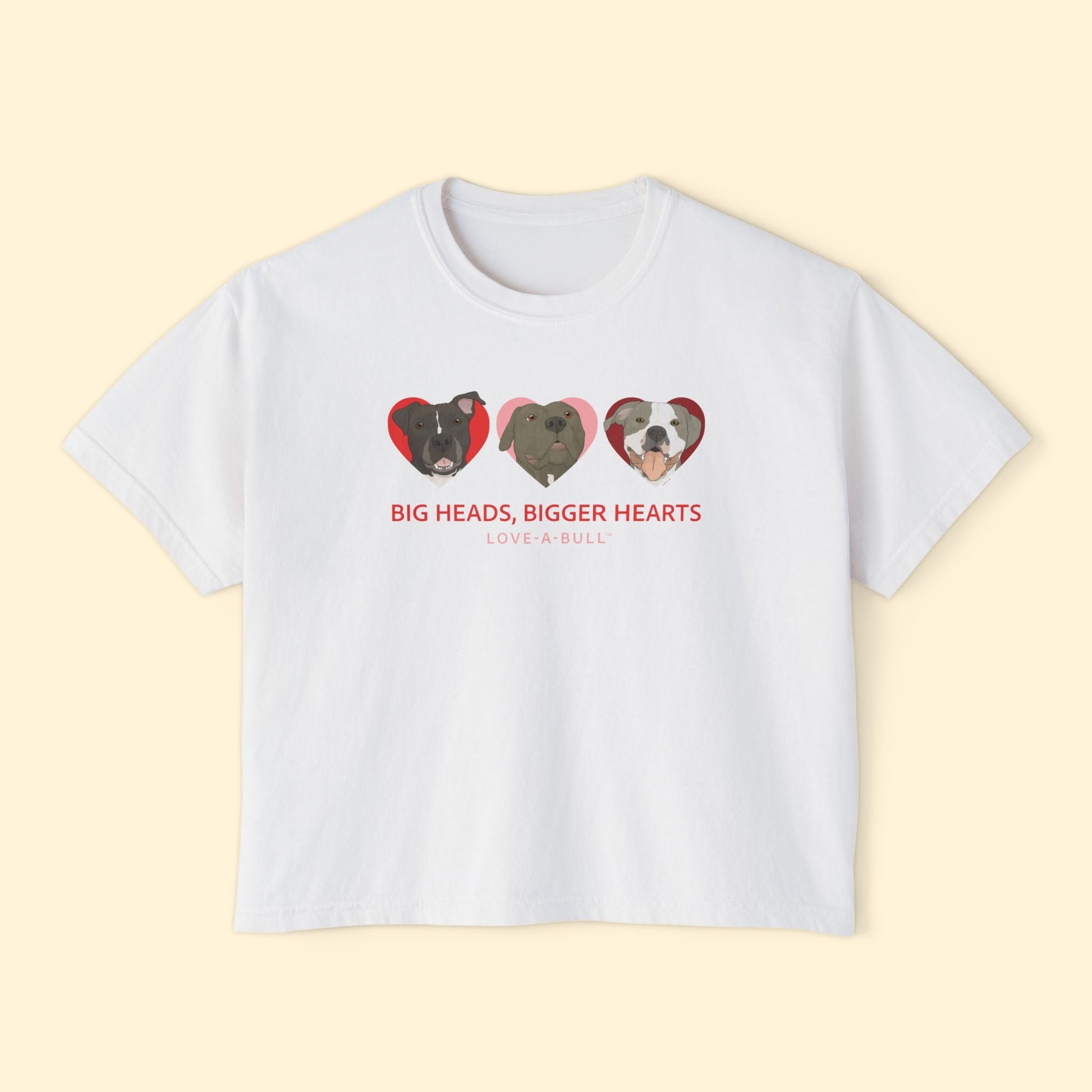 Comfort Colors Boxy Tee | FUNDRAISER | Love - A - Bull - Detezi Designs - 28669865739210287263