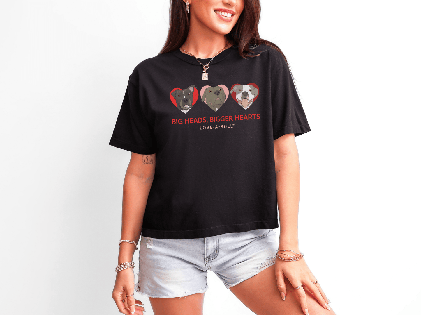 Comfort Colors Boxy Tee | FUNDRAISER | Love - A - Bull - Detezi Designs - 28669865739210287263