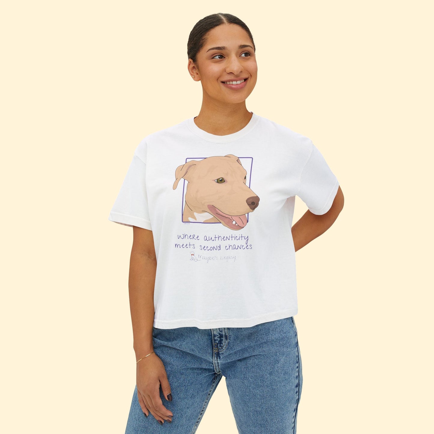 Comfort Colors Boxy Tee | FUNDRAISER | Maybel's Legacy - Detezi Designs - 16753577523538032683