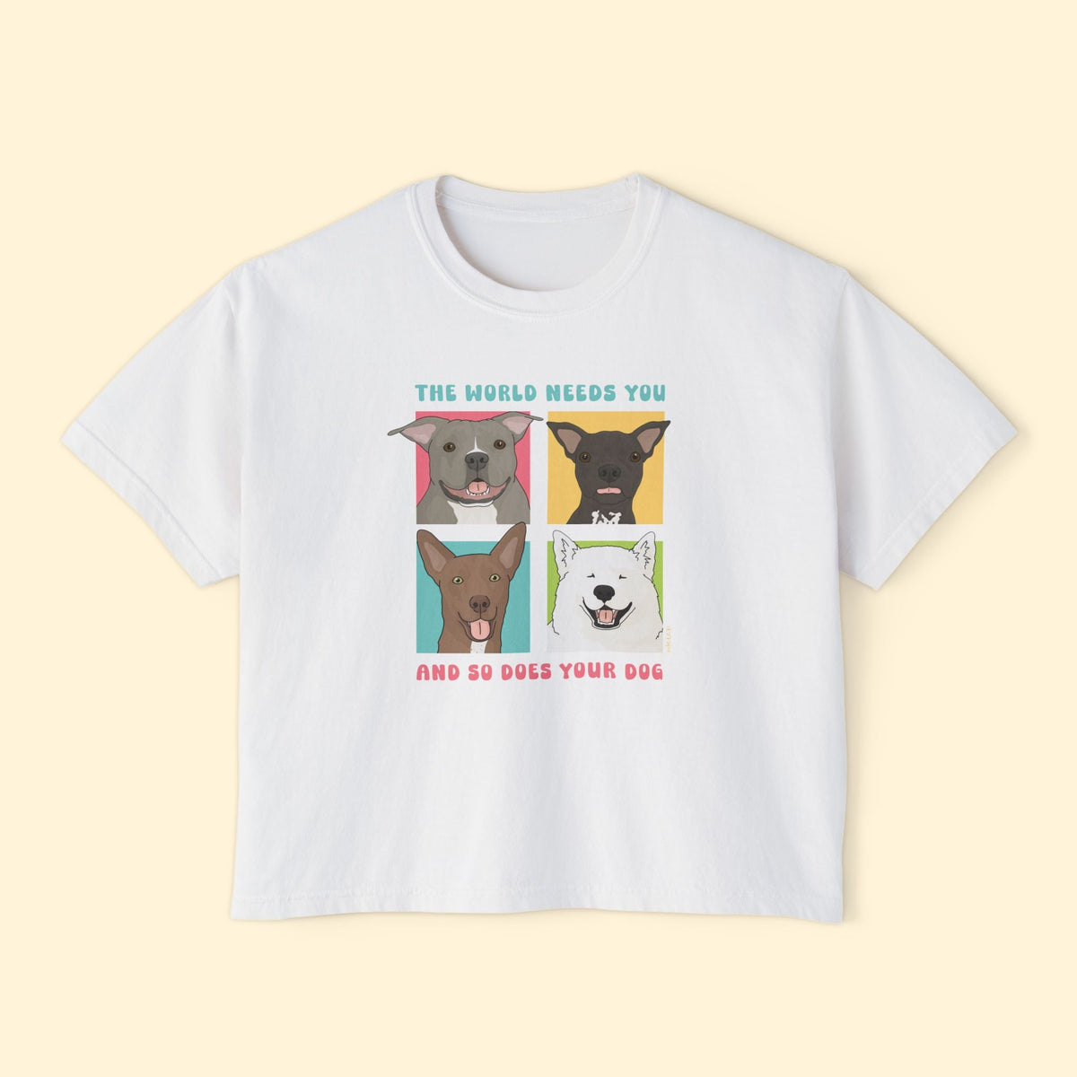 Comfort Colors Boxy Tee | FUNDRAISER | Maybel's Legacy | The World Needs You - Detezi Designs-22209615496085629847