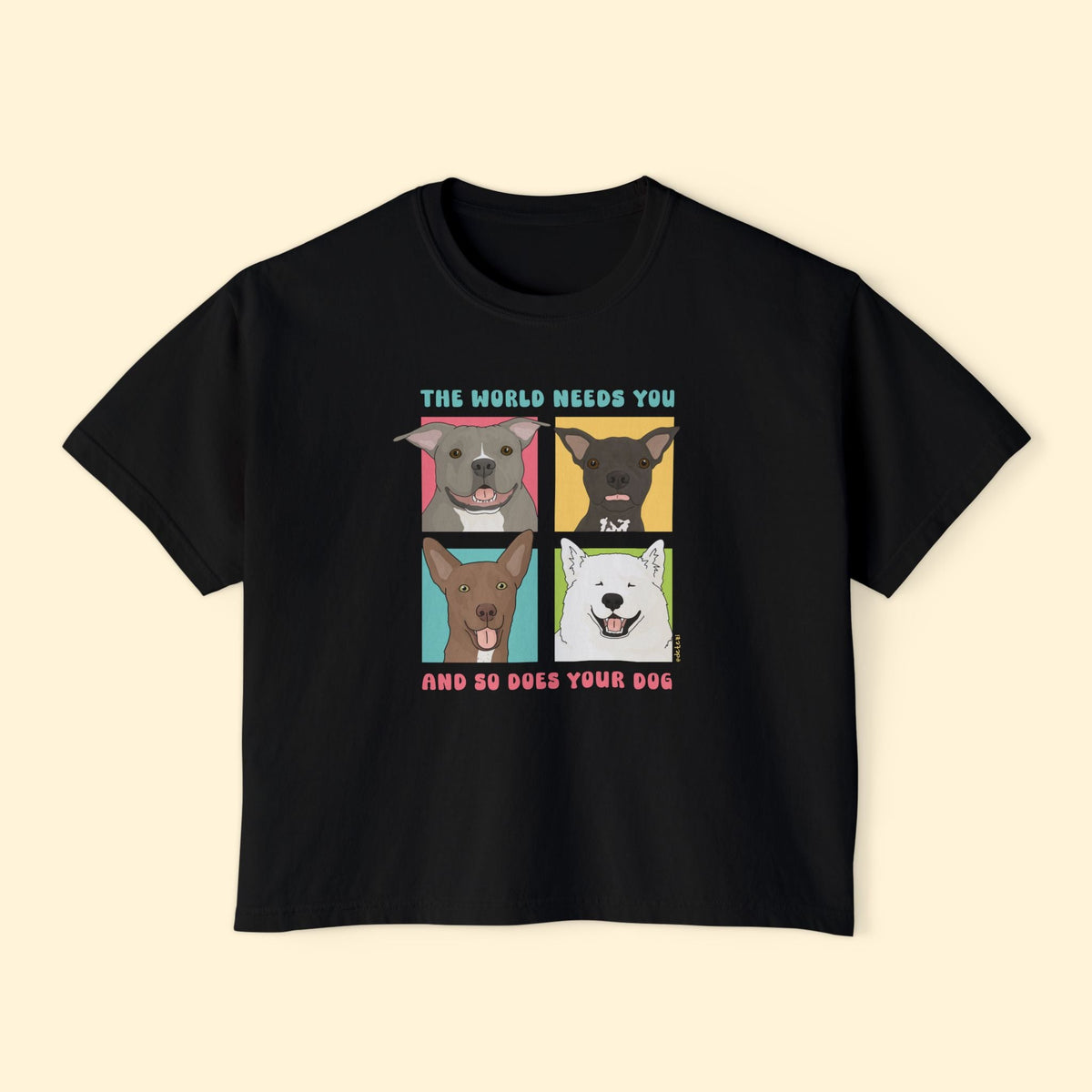 Comfort Colors Boxy Tee | FUNDRAISER | Maybel's Legacy | The World Needs You - Detezi Designs-27411421062519238761