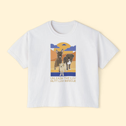 Comfort Colors Boxy Tee | FUNDRAISER | Mutt Luv Rescue - Detezi Designs - 29765876123776307932