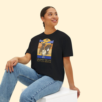 Comfort Colors Boxy Tee | FUNDRAISER | Mutt Luv Rescue - Detezi Designs - 61460922512506460476