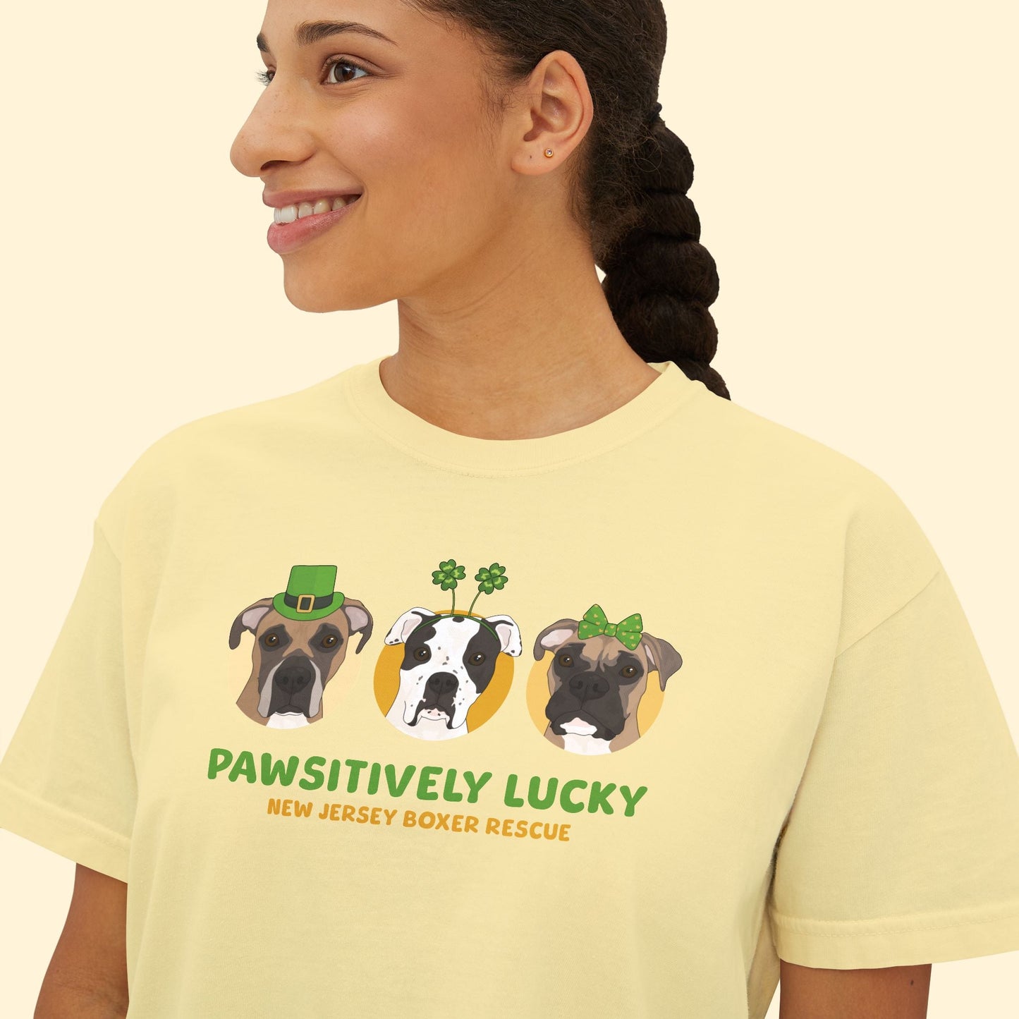 Comfort Colors Boxy Tee | FUNDRAISER | New Jersey Boxer Rescue | St. Patrick's Day - Detezi Designs - 18115856010669843428