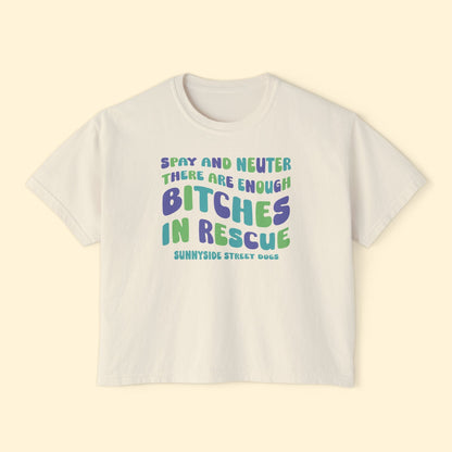 Comfort Colors Boxy Tee | FUNDRAISER | Sunnyside Street Dogs | Spay & Neuter - Detezi Designs - 11970468785182585626
