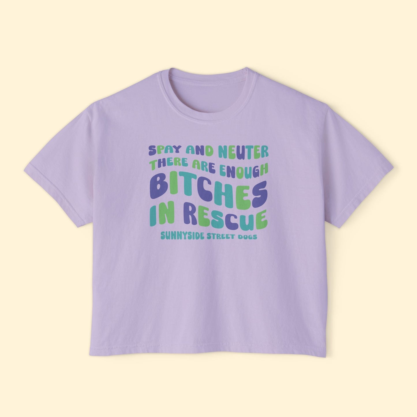 Comfort Colors Boxy Tee | FUNDRAISER | Sunnyside Street Dogs | Spay & Neuter - Detezi Designs - 12445378945772956079